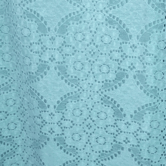 Anthropologie Everly Aqua Lace Dress Size Medium - Picture 2 of 7
